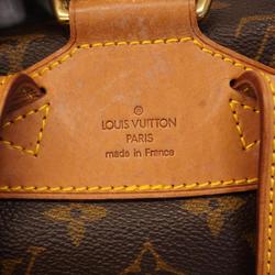 Louis Vuitton Backpack Monogram Montsouris MM M51136 Brown Women's