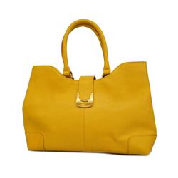 Fendi handbag leather yellow ladies