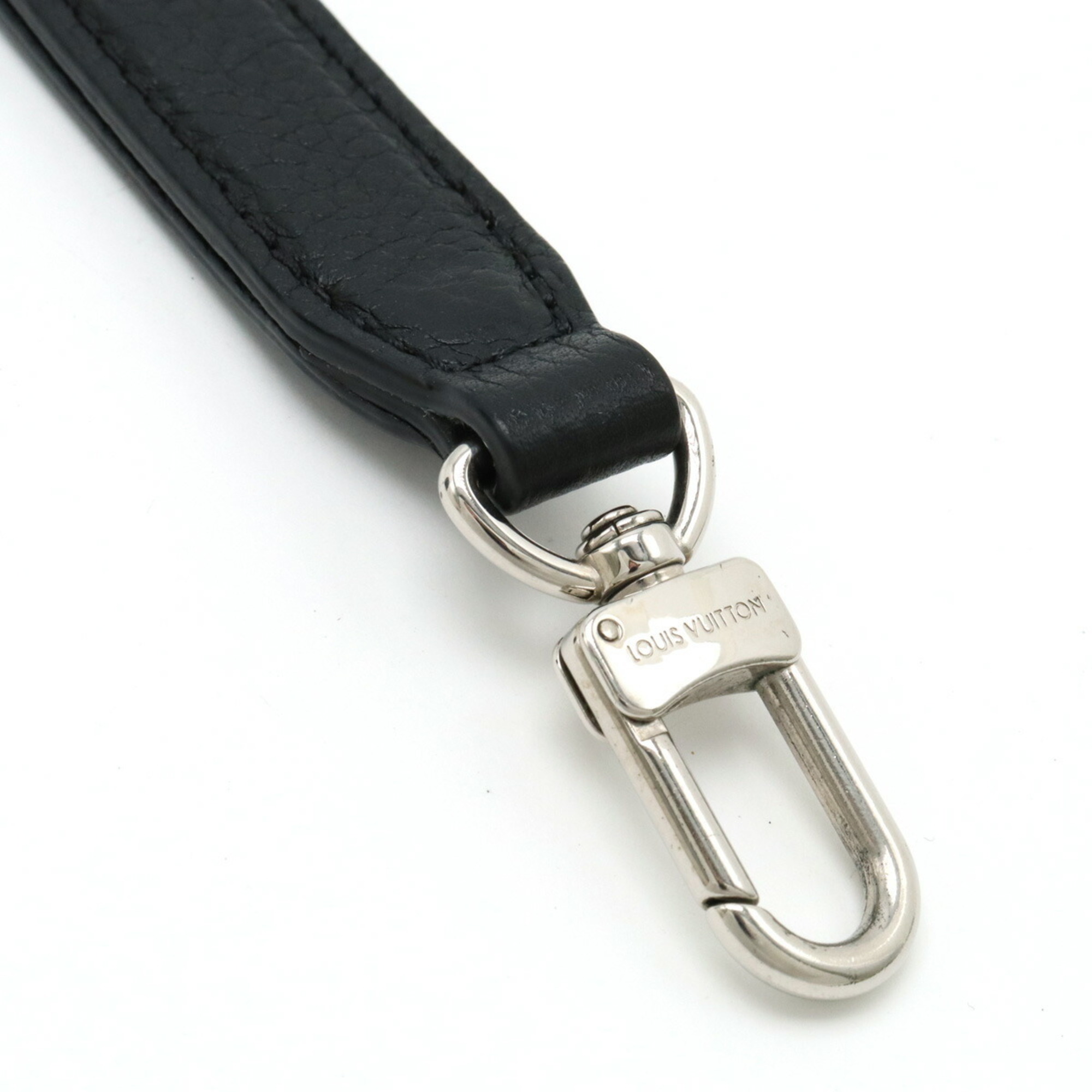 LOUIS VUITTON Louis Vuitton Pochette Kasai Second Bag Clutch Taurillon Leather Noir Black M51823