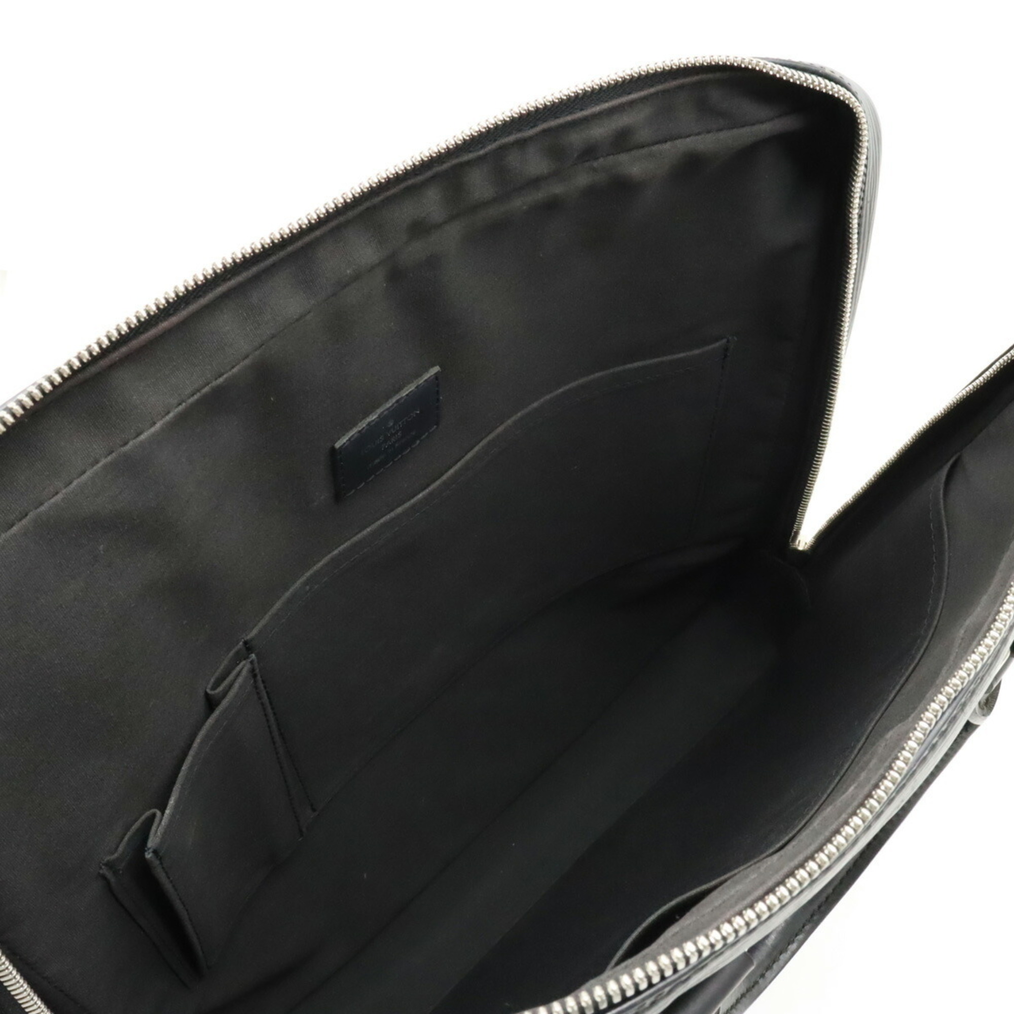 LOUIS VUITTON Louis Vuitton Epi Vivienne MM Handbag Tote Bag Leather Noir Black M59122