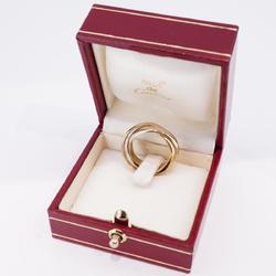 Cartier Ring Trinity K18YG Yellow Gold K18WG White K18PG Pink Women's