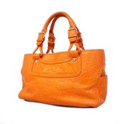 Celine handbag boogie bag leather orange champagne ladies