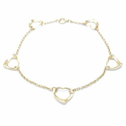 TIFFANY&Co. Tiffany Heart Bracelet 5P Elsa Peretti K18YG Yellow Gold 291795