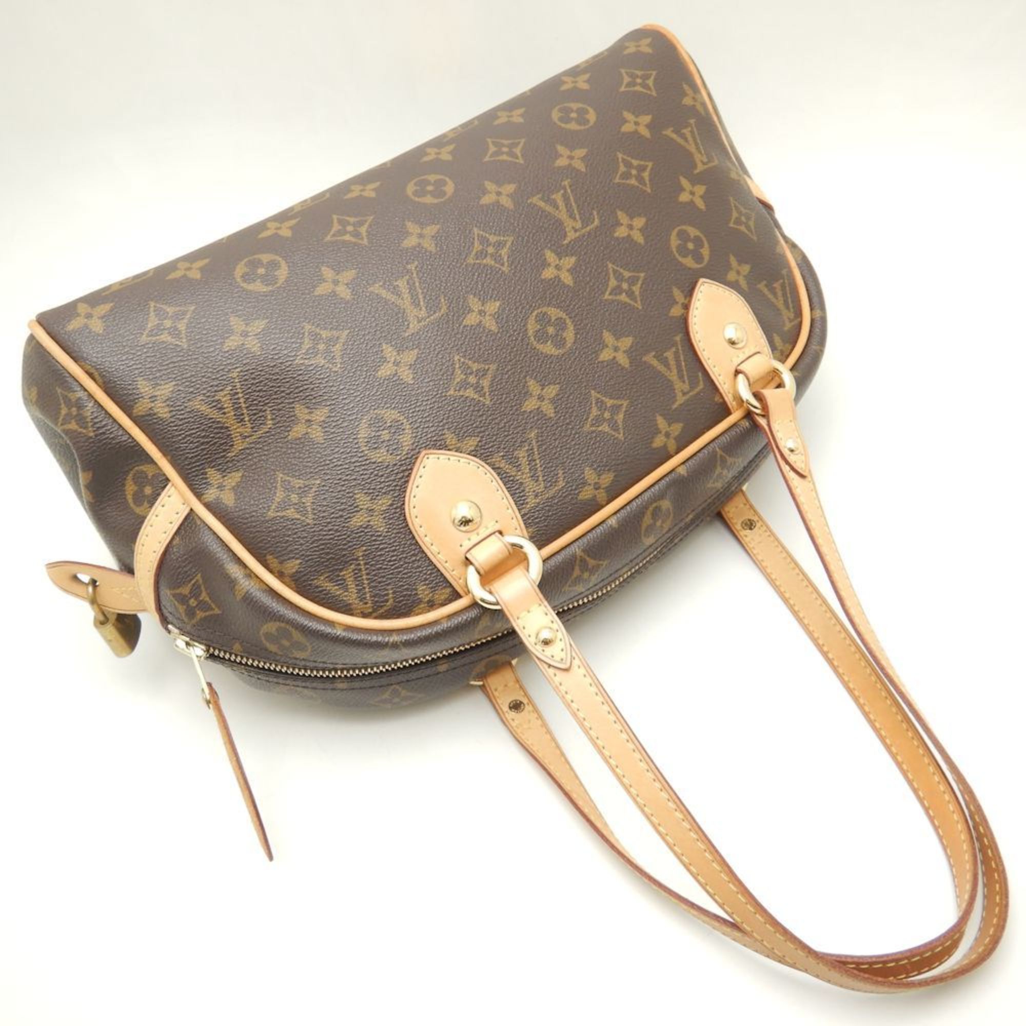 LOUIS VUITTON Louis Vuitton Monogram Montorgueil PM M95565 Shoulder Bag Brown 251730