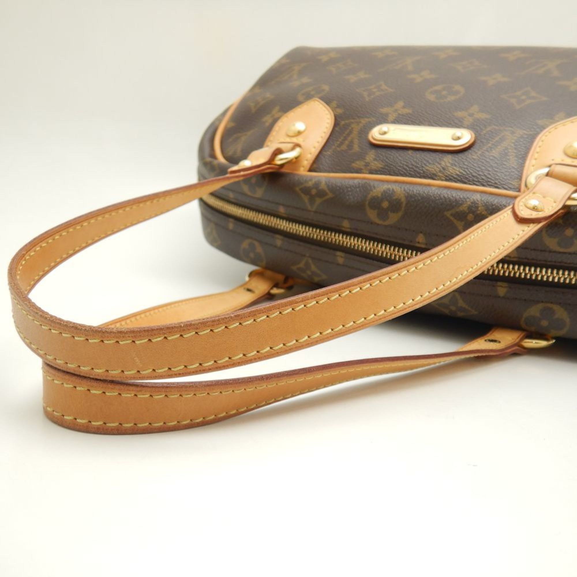 LOUIS VUITTON Louis Vuitton Monogram Montorgueil PM M95565 Shoulder Bag Brown 251730