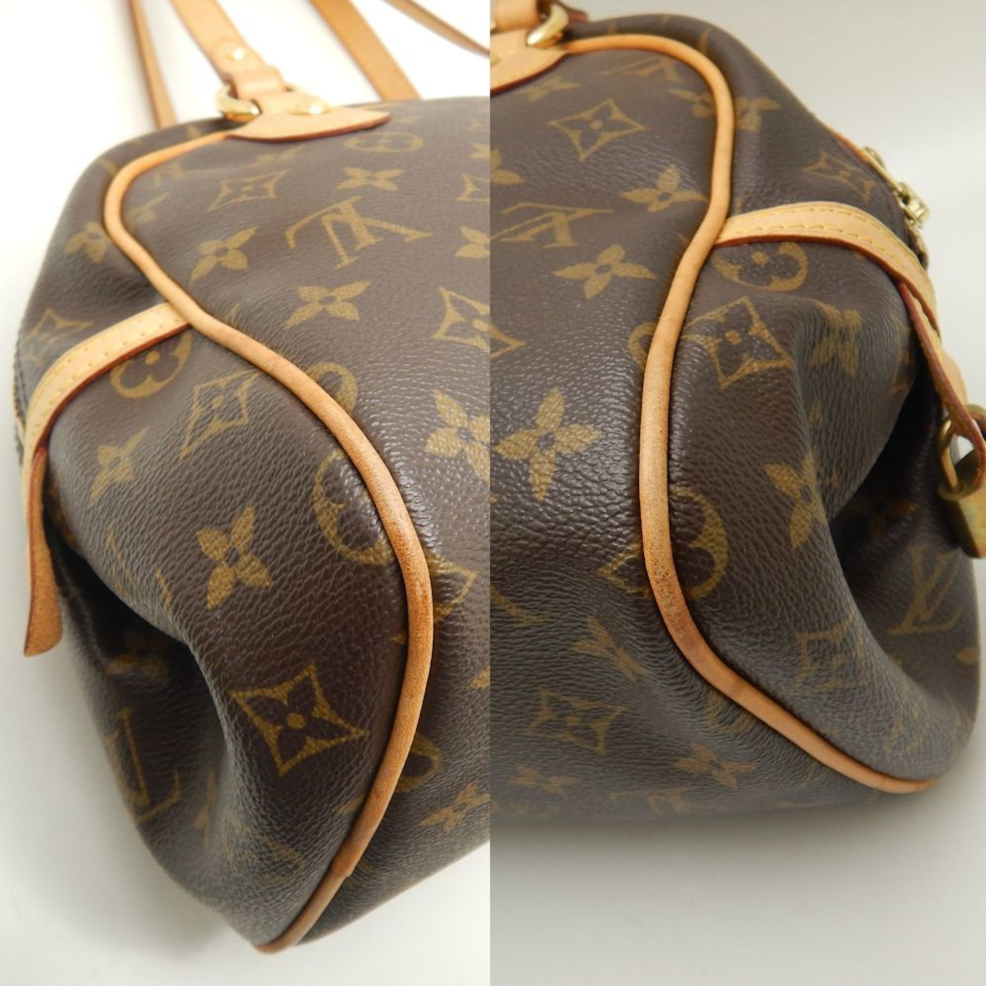 LOUIS VUITTON Louis Vuitton Monogram Montorgueil PM M95565 Shoulder Bag Brown 251730