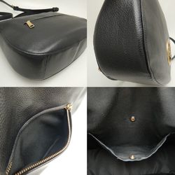 COACH F31400 Shoulder Bag Leather Navy Outlet 251738