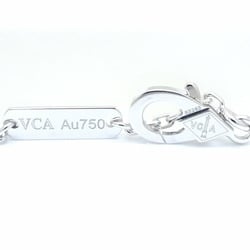 Van Cleef & Arpels Alhambra Necklace 2022 Holiday Limited Edition Celadon Green Diamond VCARP9RU00 K18WG White Gold 291823