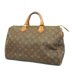 Louis Vuitton Handbag Monogram Speedy 35 M41107 Brown Ladies