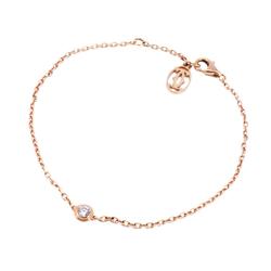 Cartier Bracelet Diamant Legend 1PD Diamond K18PG Pink Gold Women's