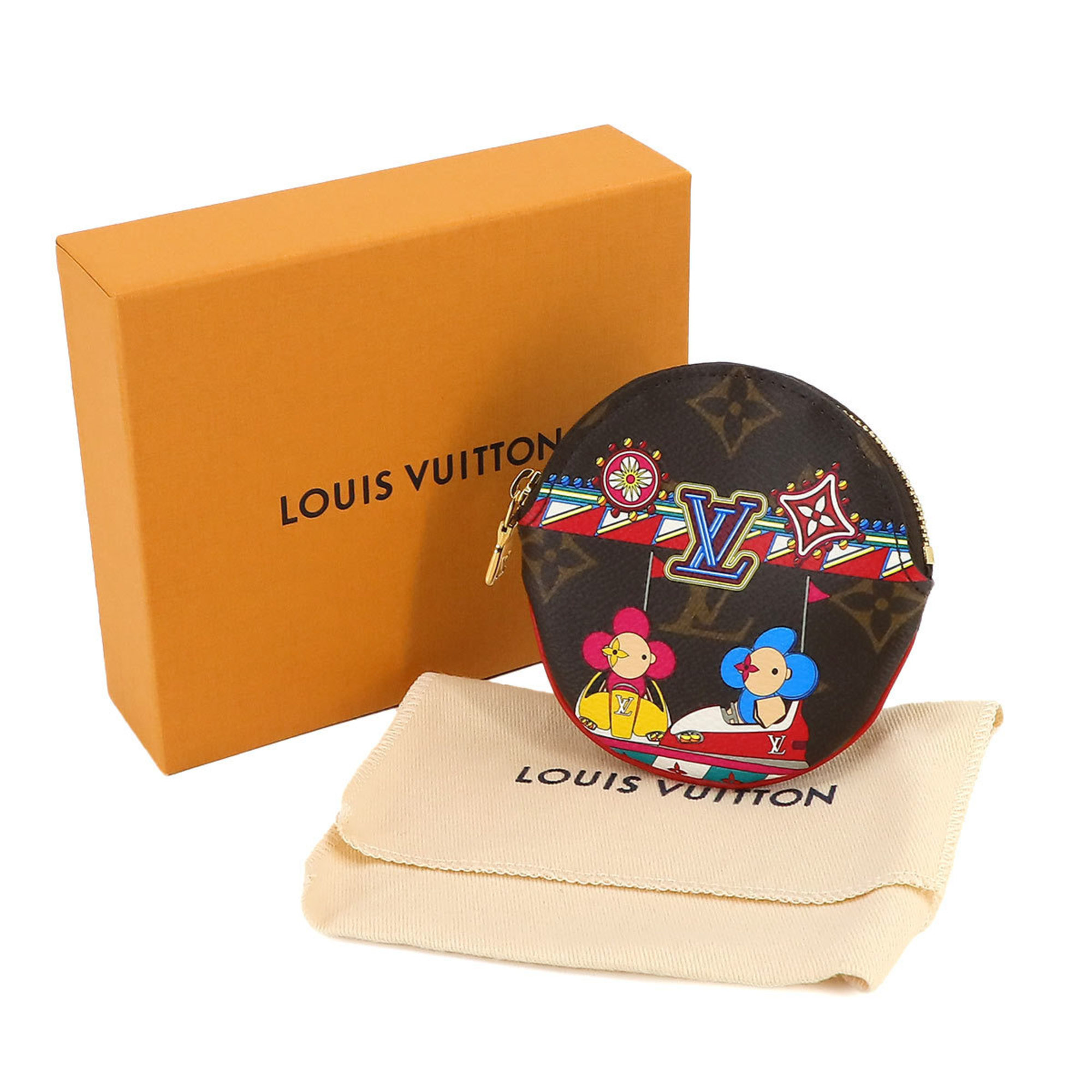 Louis Vuitton LOUIS VUITON Monogram Portemonnay Long Vivienne Wallet/Coin Case Multicolor M69749 Coin Purse