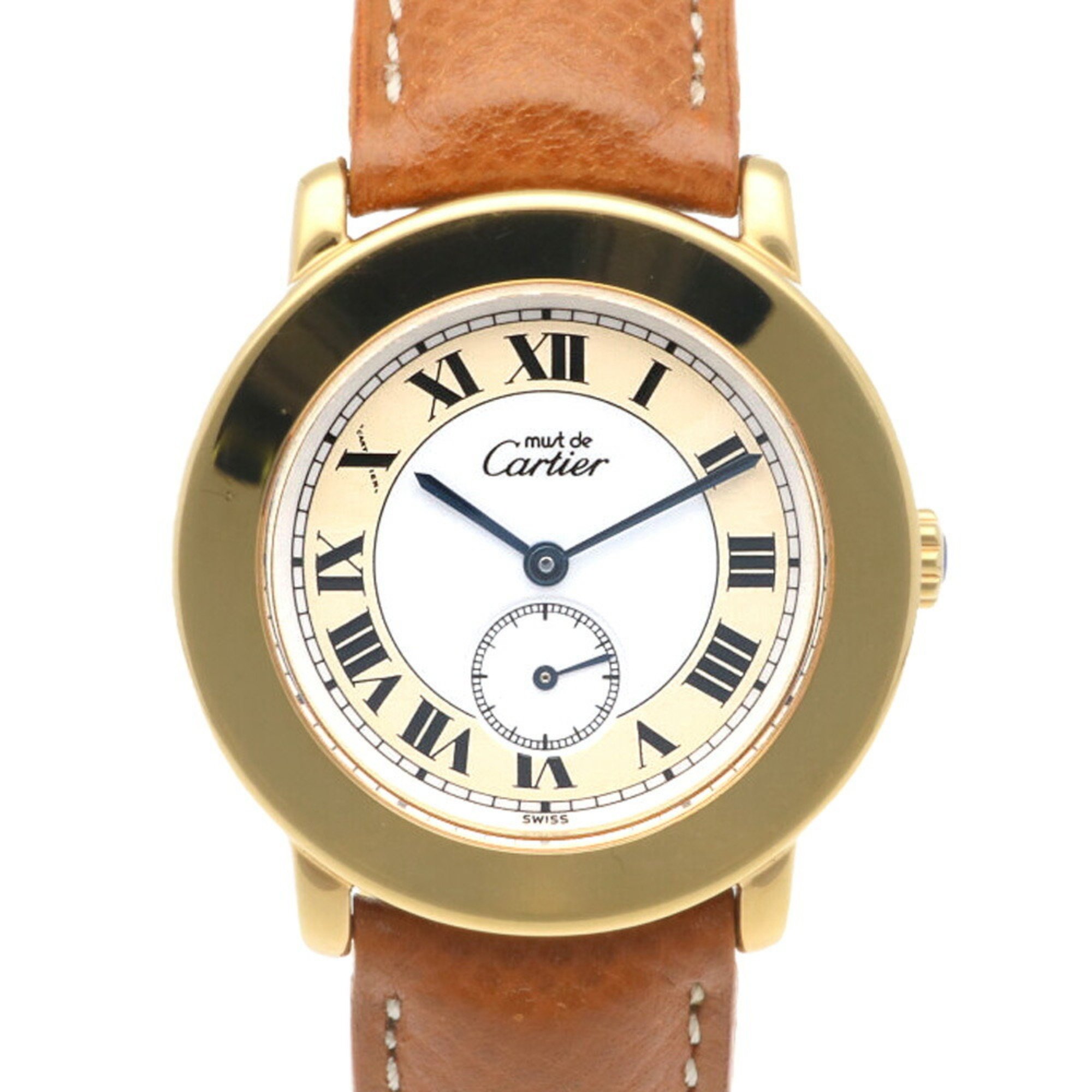 Cartier Mastrond Watch GP 1810 1 Quartz Unisex CARTIER