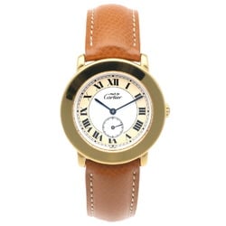 Cartier Mastrond Watch GP 1810 1 Quartz Unisex CARTIER
