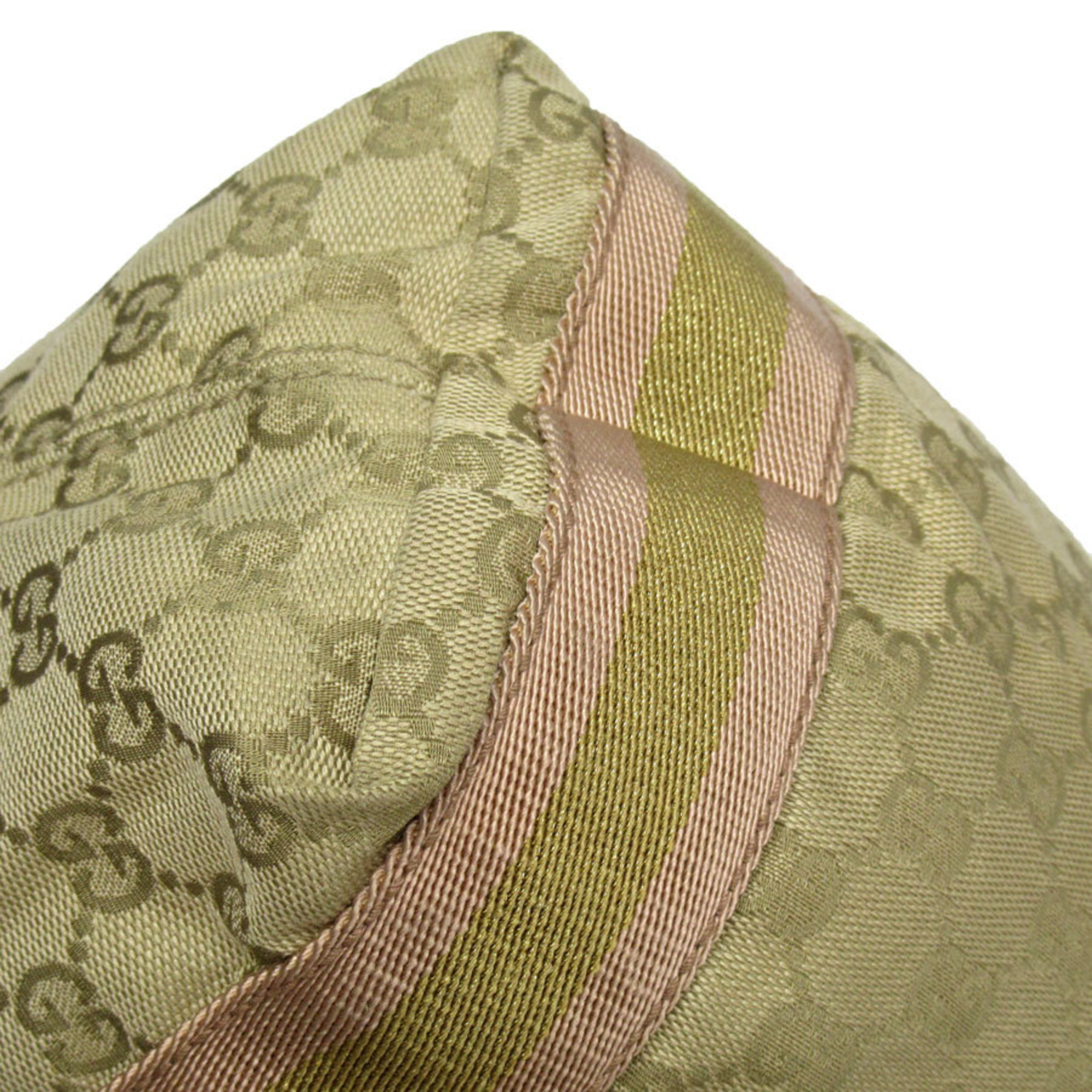 GUCCI handbag tote bag GG canvas beige pink ladies 189669 w0261a