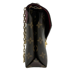 Louis Vuitton LOUIS VUITTON Shoulder Bag Monogram Pallas Chain Canvas Grape Women's M41635 z1016