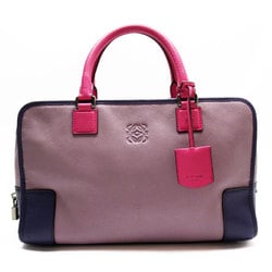 LOEWE handbag Amazona 36 leather purple magenta ladies w0274a