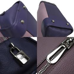 LOEWE handbag Amazona 36 leather purple magenta ladies w0274a