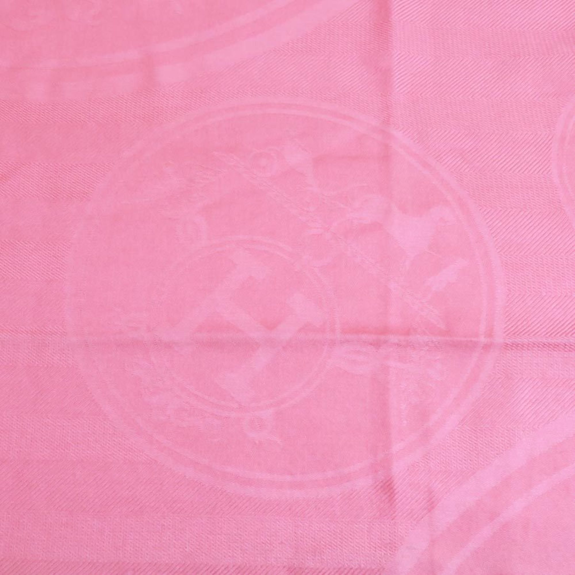 Hermes HERMES scarf shawl cashmere silk pink women's e58629f
