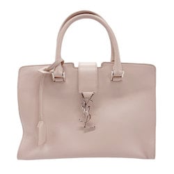 Saint Laurent SAINT LAURENT Shoulder Bag Handbag Baby Cabas Leather Light Pink Women's 421871 z1003