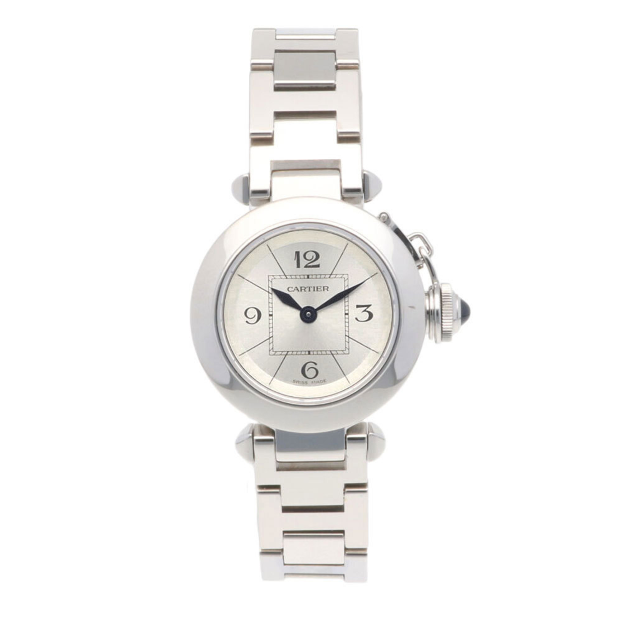Cartier Miss Pasha Watch, Stainless Steel W3140007/2973 Quartz Ladies CARTIER