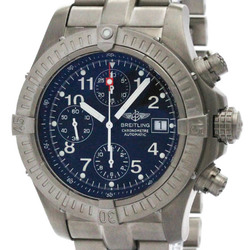 Polished BREITLING Chrono Avenger Titanium Automatic Mens Watch E13360 BF572342