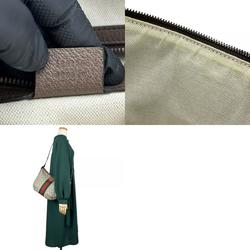 Gucci Shoulder Bag Offdia 598125 Sherry Line GG Supreme Canvas Brown Beige Women's Men's GUCCI