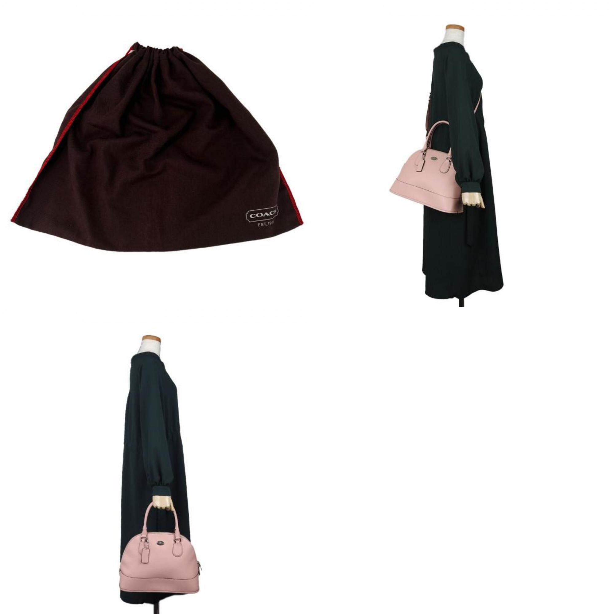 Coach handbag F33909 leather pink shoulder bag for women COACH
