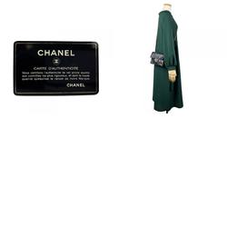 Chanel Shoulder Bag Matelasse Lambskin Black Chain Coco Mark Women's CHANEL