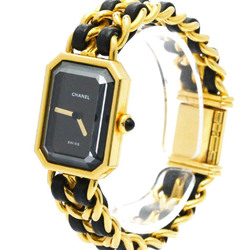 CHANEL Premiere Size M Gold Plated Quartz Ladies Watch H0001 BF572224