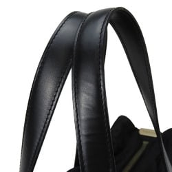 Chanel Handbag Boston Bag New Travel Line Jacquard Nylon Black No.8 Women's CHANEL