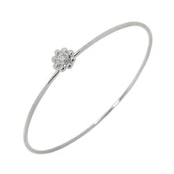 Tiffany & Co. Diamond Bangle 17cm K18 WG White Gold 750 Bracelet