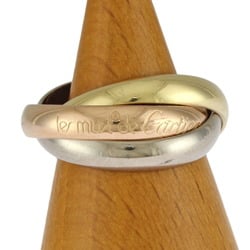 Cartier Trinity Ring, Size 8.5, 18K Gold, Women's, CARTIER