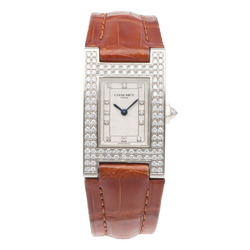 Chaumet Style de Watch 18K Quartz Ladies Bezel Diamond Index