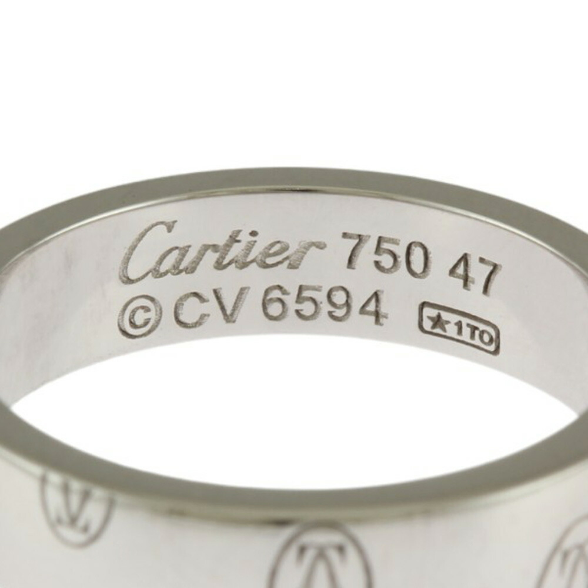 Cartier Happy Birthday Ring, Size 7, 18k, Women's, CARTIER