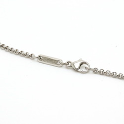 Chopard Happy Diamond Cross Necklace Pendant K18WG White Gold 3PD 79/4009-20