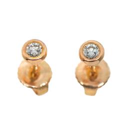 Tiffany & Co. By the Yard Diamond Earrings, 18K PG Pink Gold, 750 The Earrings Pierced