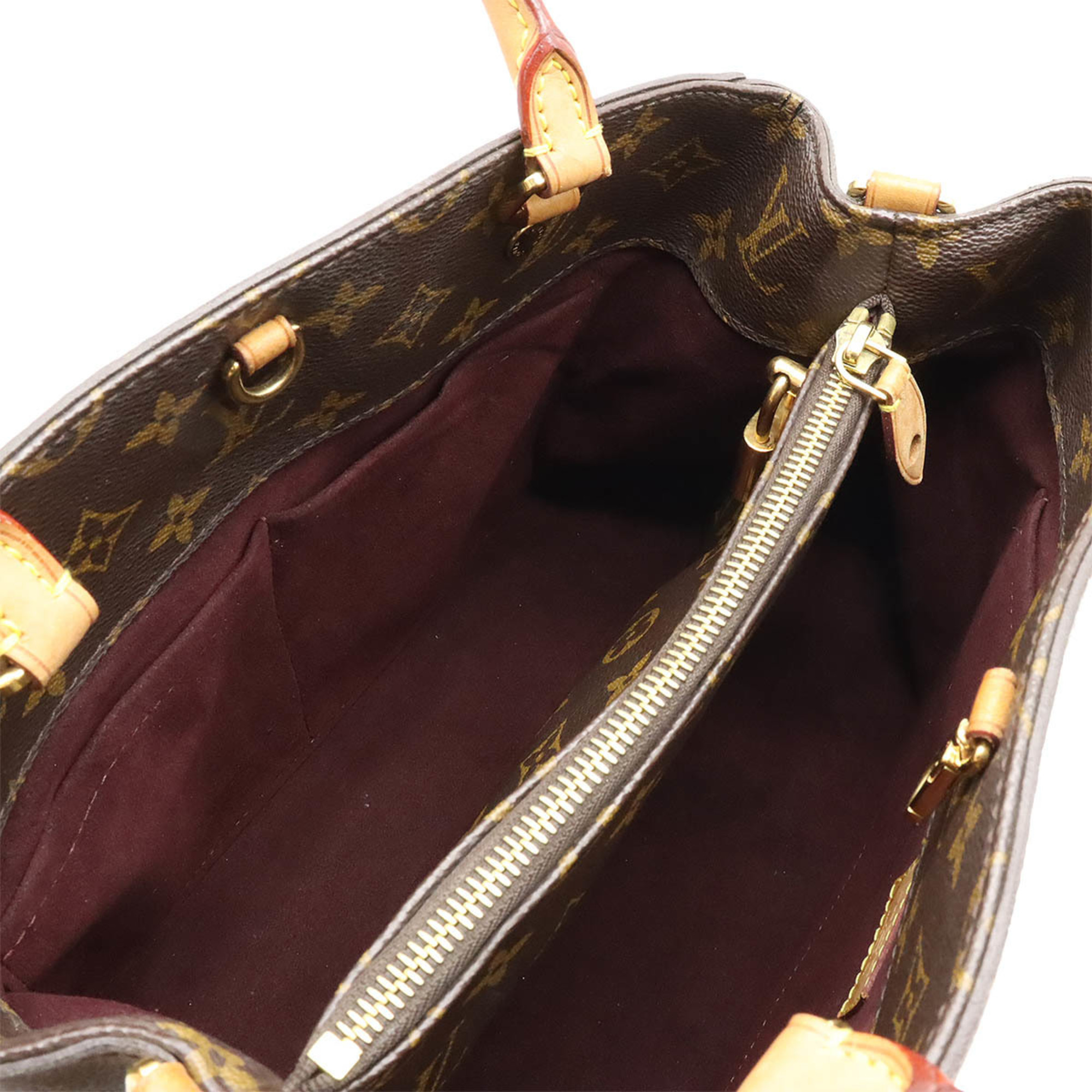 LOUIS VUITTON Louis Vuitton Monogram Montaigne MM Handbag Shoulder Bag M41056