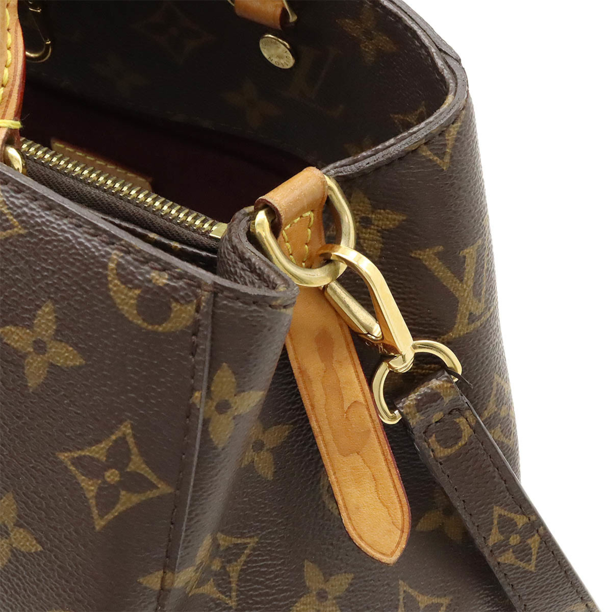 LOUIS VUITTON Louis Vuitton Monogram Montaigne MM Handbag Shoulder Bag M41056