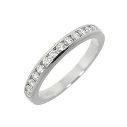 Tiffany & Co. Half Circle Channel Setting Ring Width 2.5mm Diamond Pt Platinum