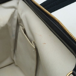 LOUIS VUITTON Louis Vuitton Monogram Josephine PM Handbag Boston Bag Canvas Leather Blue Navy M92214