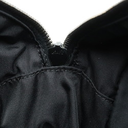 CHANEL New Travel Line Boston Bag Handbag Nylon Jacquard Leather Black A15828