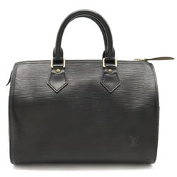 LOUIS VUITTON Louis Vuitton Epi Speedy 25 Handbag Boston Bag Leather Noir Black M59032