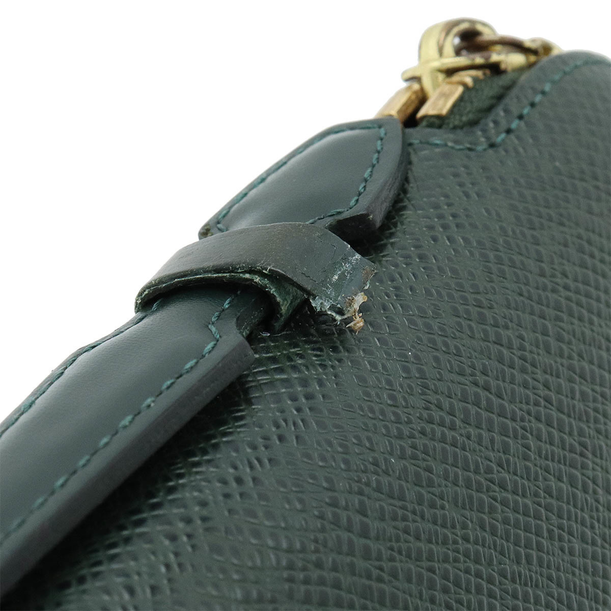 LOUIS VUITTON Taiga Organizer Atoll Travel Case Second Bag Leather Episea M30654