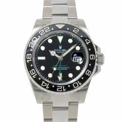 Rolex ROLEX GMT Master II 116710LN M number Roulette Black bezel Men's watch Date Automatic self-winding