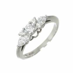 Tiffany & Co. Seven Stone Ring Diamond Pt Platinum