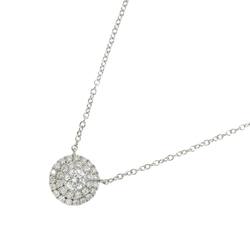 Tiffany & Co. Soleste Diamond Necklace 41cm Pt Platinum
