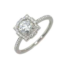 Harry Winston Bell Engagement Diamond 0.50ct D VS1 3EX Ring Pt