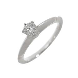 Tiffany & Co. Solitaire Diamond 0.24ct I VVS1 3EX Ring Pt Platinum