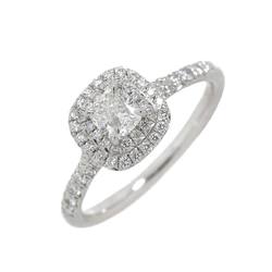 Tiffany & Co. Solest Diamond 0.38ct H VVS2 3EX Ring Pt Platinum