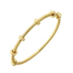 Cartier ECROU Bracelet #17 K18 YG Yellow Gold 750